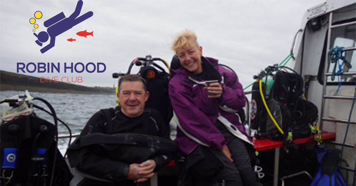 Robin Hood Dive Club visits some of the best dive sites the UK has to offer