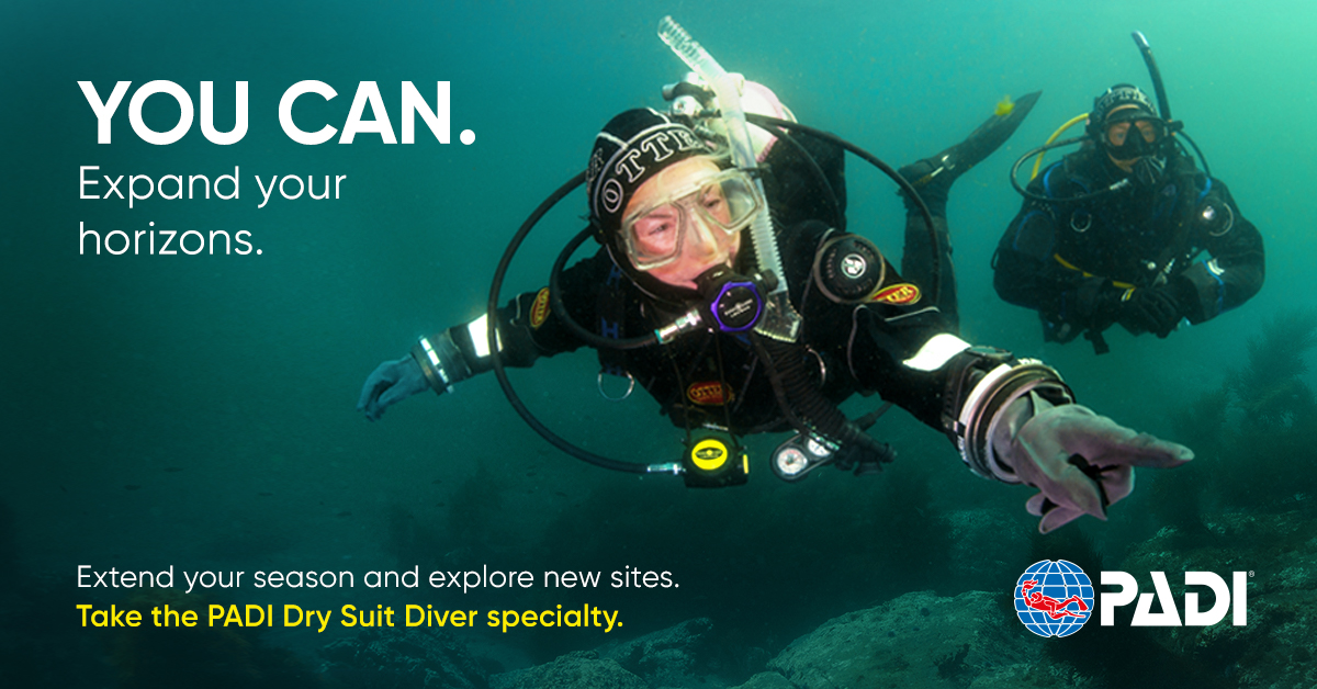 PADI Drysuit Diver Speciality