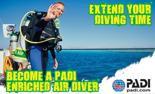 PADI Enriched Air Diver Speciality