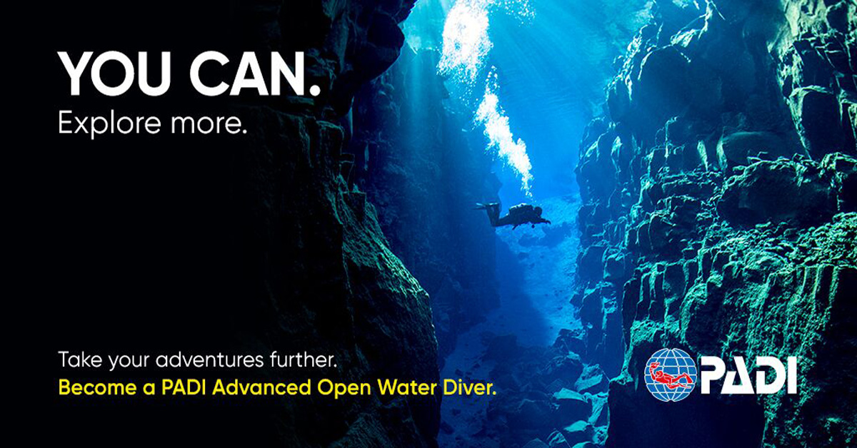 Take your diving further and become a PADI Advanced Open Water Diver. Learn to manage emergencies in the water. Be the best of the best.